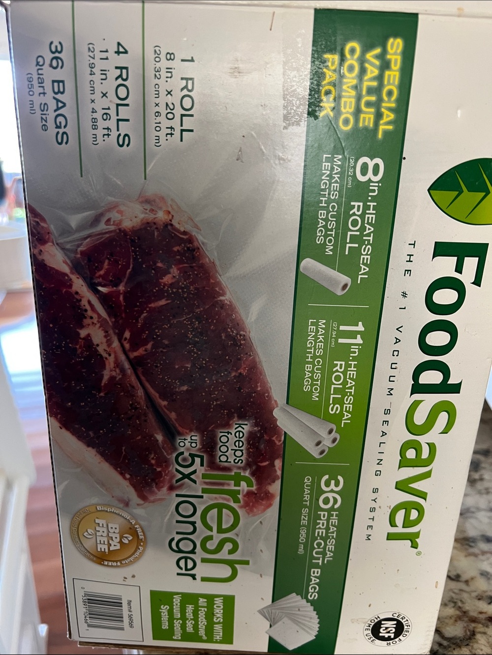 Vacuum Sealing System Value Pack — Food Saver
